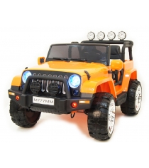 Электромобиль jeep A004A оранжевый
