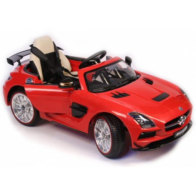 Электромобиль Mercedes Benz SLS VIP красный