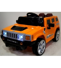 Электромобиль Hummer оранжевый