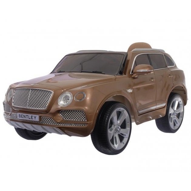 Электромобиль bentley bentayga JJ2158 коричневый глянец