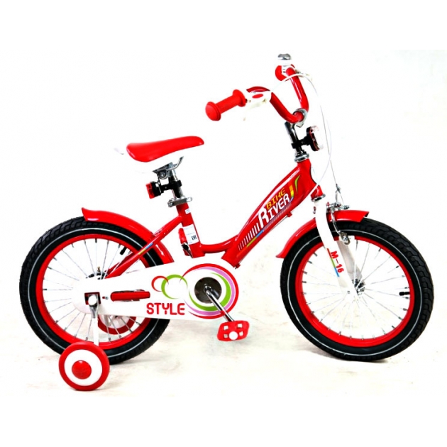 Двухколесный велосипед RVR RiverBike M-12 (от 2 до 4 лет) красный