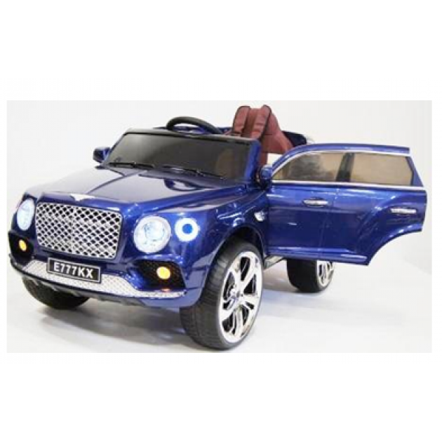Электромобиль Bentley синий глянец