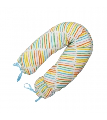 Подушка для беременных Roxy Mama's Helper Премиум Радуга кармашек и завязки ART0131