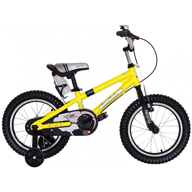Двухколесный велосипед Royal Baby Freestyle Alloy 3-6 лет RB14B-7 Желтый