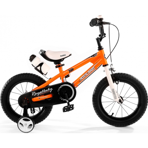 Двухколесный велосипед Royal Baby Freestyle Steel 4-8 лет RB16B-6 Оранжевый