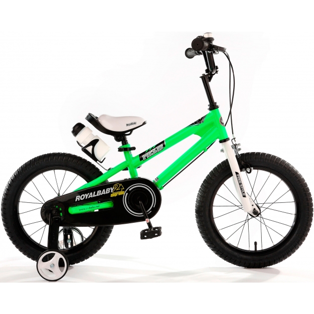Двухколесный велосипед Royal Baby Freestyle Steel 4-8 лет RB16B-6 Зеленый