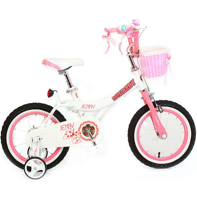 Двухколесный велосипед Royal Baby Princess Jenny Girl Steel 3-5 лет RB14G-4 Б/Розовый
