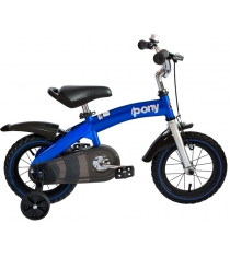 Двухколесный велосипед Royal Baby Pony RB12B-4 Синий