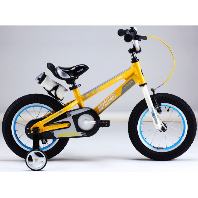 Двухколесный велосипед Royal Baby Freestyle Space №1 Alloy RB16-17 Желтый