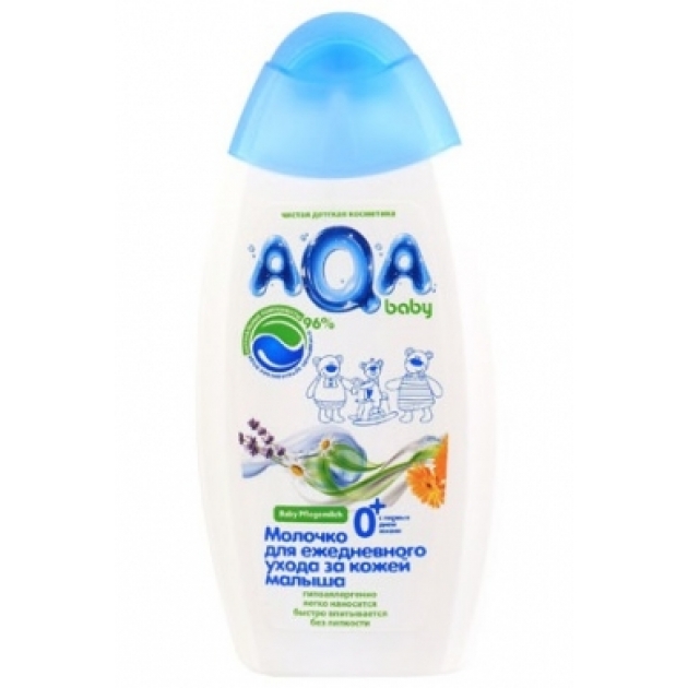 Молочко sanosan aqa baby для ежедневного ухода за кожей малыша 250 мл