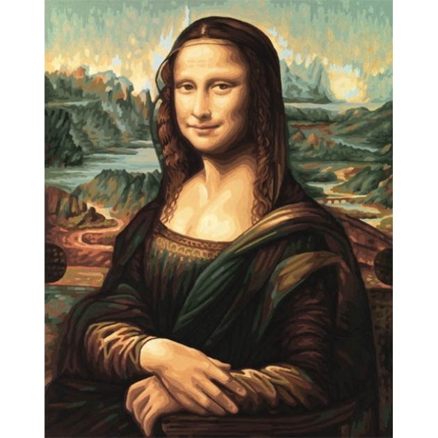 Раскраска по номерам Schipper Мона Лиза Леонардо да Винчи 9130511
