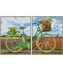 Раскраска по номерам Schipper Диптрих Голландский велосипед 9420692...