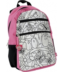 Рюкзак для девочки Color Me Mine Violetta и 5 маркеров для его раскрашивания 6375173