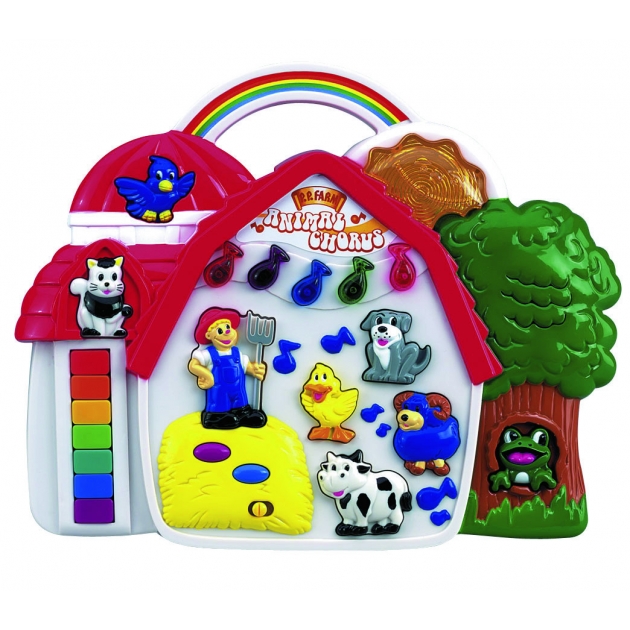 Музыкальная игрушка Simba ABC Ферма со световыми эффектами 4012467