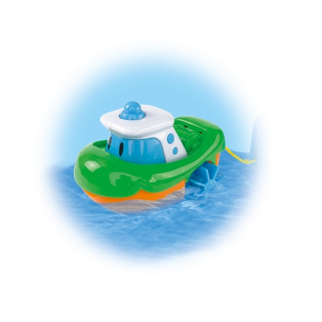 Заводная лодочка Simba ABC голубая 4014299