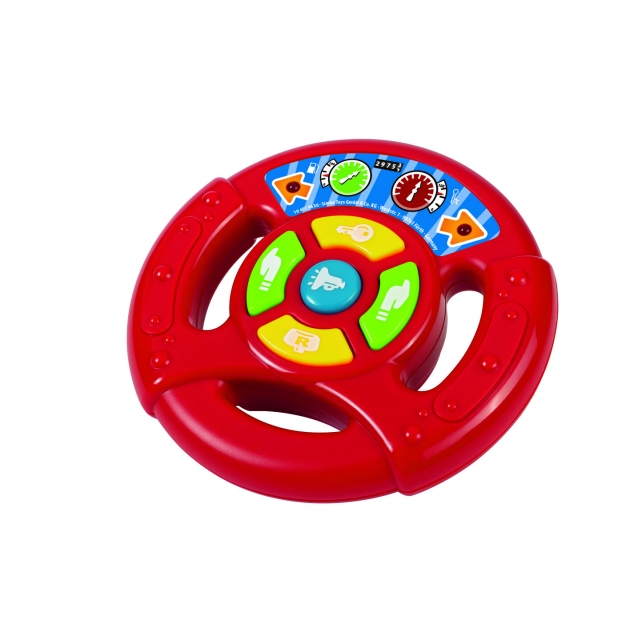 Игровой руль Simba ABC со звуками и мигающими огнями 4019636