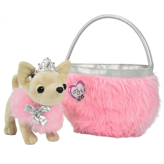 Мягкая игрушка Simba Чихуахуа Принцесса с сумочкой Chi Chi Love 5890618