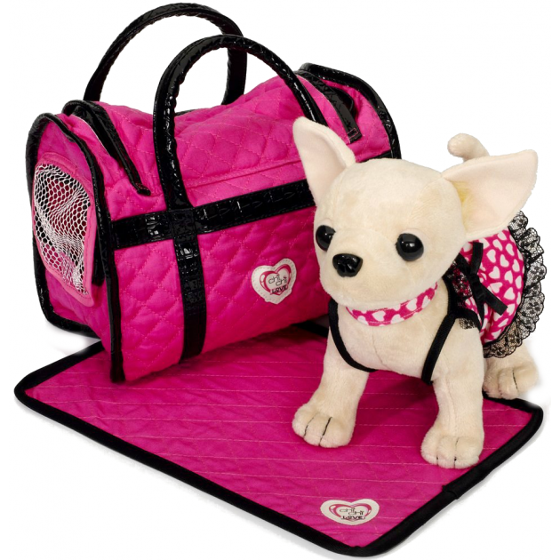 Мягкая игрушка Simba Розовая мечта в платье с пледом и сумкой Chi Chi Love 5899700