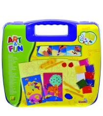 Набор для творчества Simba Art Fun в фиолетовом чемоданчике 6330639...