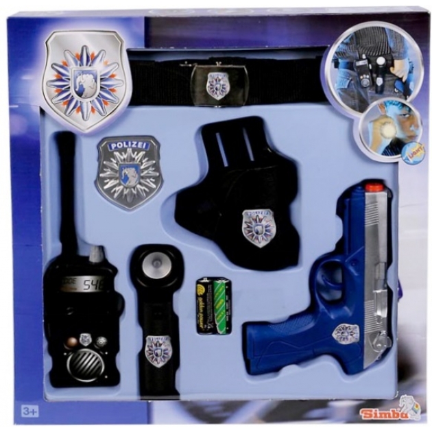 Набор детского оружия Simba Пояс полицейского с принадлежностями 8102667