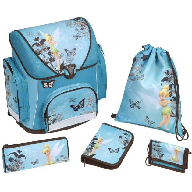 Рюкзак для девочки Scooli Fairies, 5 позиий FA13825