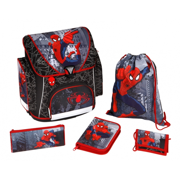 Рюкзак для мальчика Scooli Spider-Man, 5 позиций SP13825