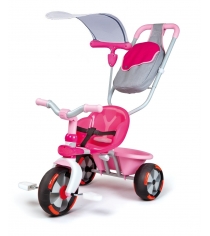Трехколесный детский велосипед Smoby Baby Driver V 434112 розовый...