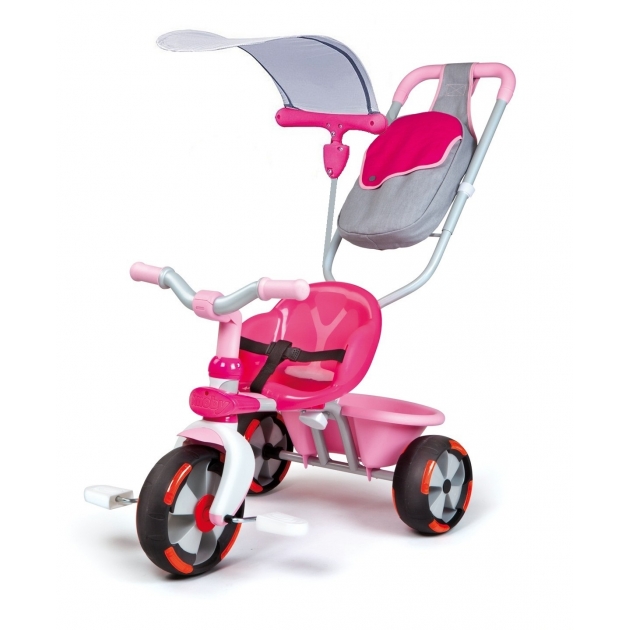 Трехколесный детский велосипед Smoby Baby Driver V 434112 розовый