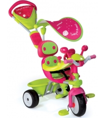 Трехколесный детский велосипед Smoby Baby driver confort Fille 434118