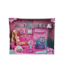 Кукла Steffi love Штеффи в гостинной комнате 5730408