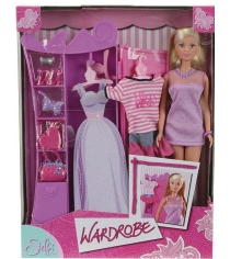 Кукла Steffi love Кукла Штеффи и шкаф с одеждой 15 аксессуаров 5735835...