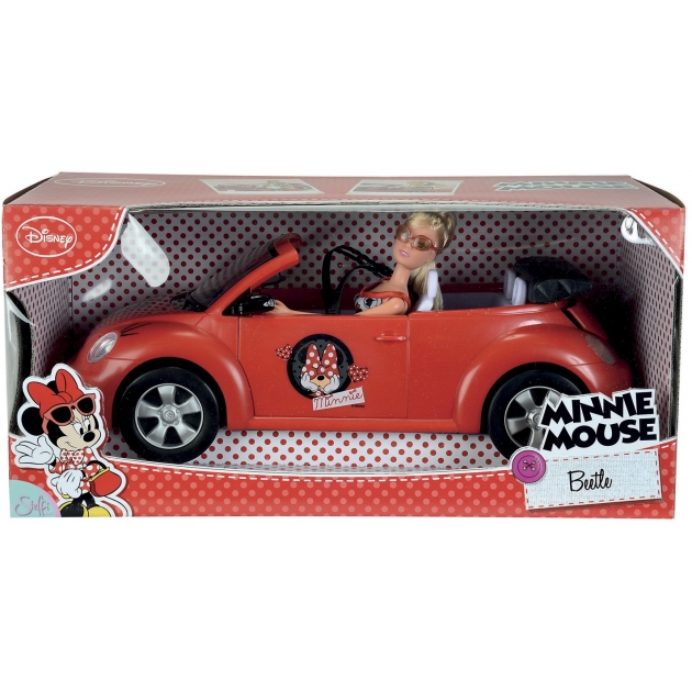 Кукла Steffi love Штеффи Minnie Mouse на авто 5745896