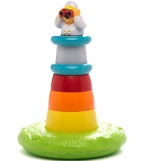 Игрушка для ванной TOMY пирамидка маяк E72194