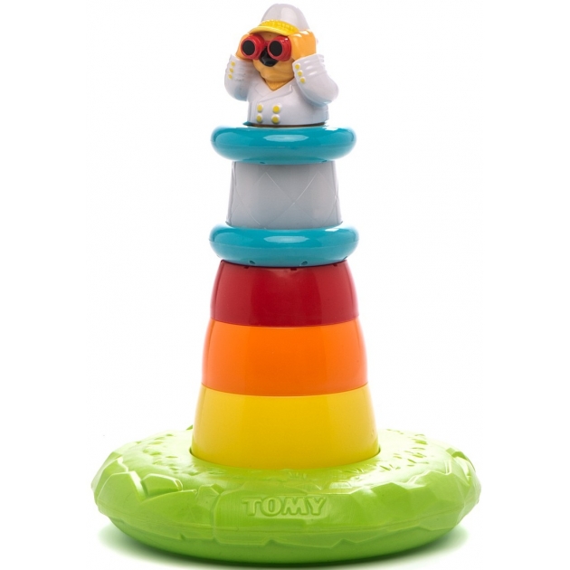 Игрушка для ванной TOMY пирамидка маяк E72194