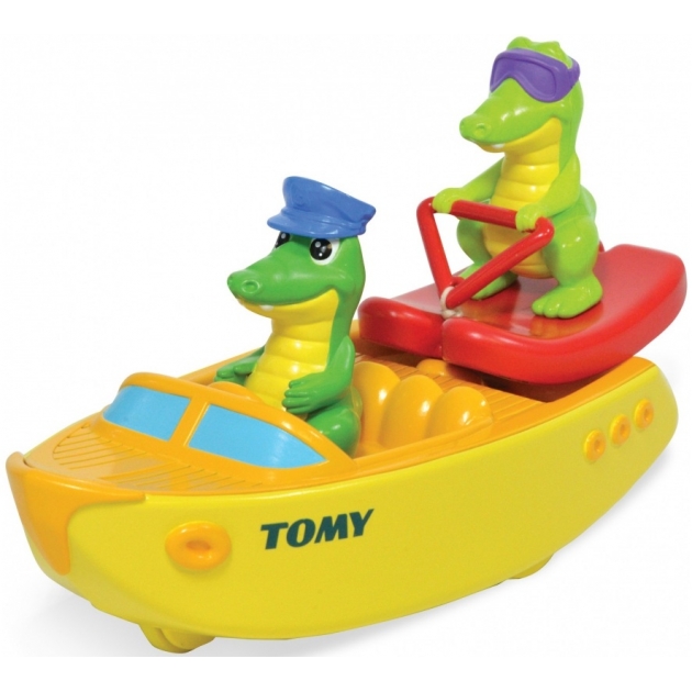 Крокодил на лодке Tomy E72358