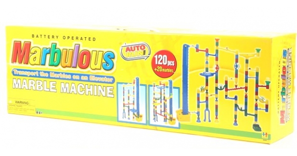Конструктор Marbulous Marble Machine 120 дет. 20 шаров Tototoys 850N ...