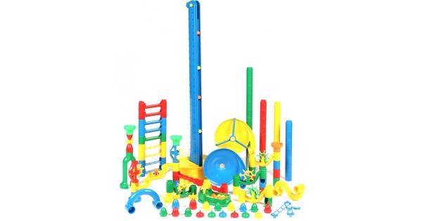 Конструктор Marbulous Marble Machine 120 дет. 20 шаров Tototoys 850N ...