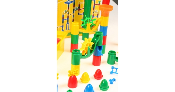 Конструктор Marbulous Marble Machine 120 дет. 20 шаров Tototoys 850N ...