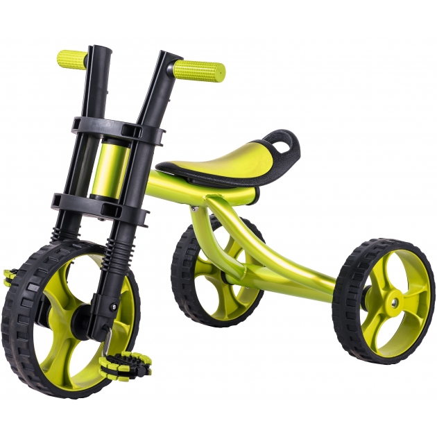 Трехколесный детский велосипед Vip Lex 706B зеленый