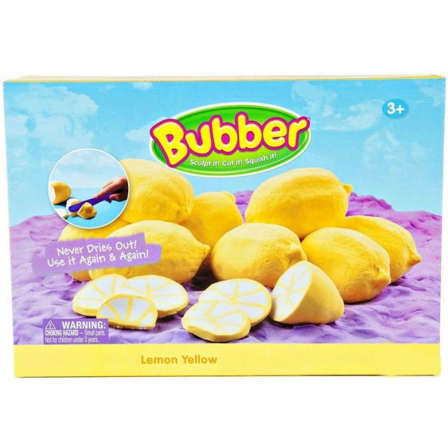 Масса для лепки Waba Fun Bubber желтая 1200 гр 140-105