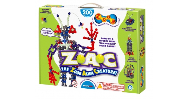 Конструктор Zoob Glow Alien Creature 200 деталей 14002 — купить по ...