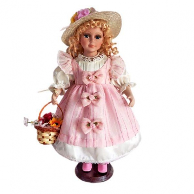 Фарфоровая кукла Angel collection Инес 40,5 см