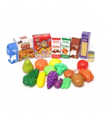 Игровой набор Корзинка с продуктами 23 предмета  Boley 43804