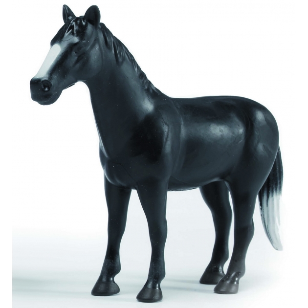 Фигурка лошади Bruder черная 02-306