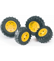 Колеса Bruder с желтыми дисками к тракторам серии 3000 03-314
