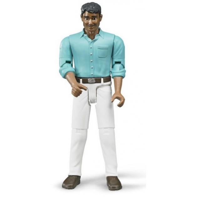 Фигурка мужчины мексиканец в белых джинсах Bruder 60-003