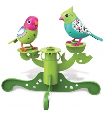 Интерактивная игрушка робот Silverlit DigiBirds Две птички с деревом 88237s