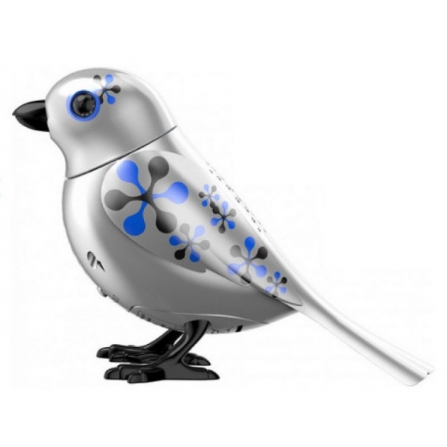 Птичка с кольцом Digibirds Серебряная 88408S