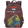 Школьный рюкзак Grizzly RB-731-1 коричневый