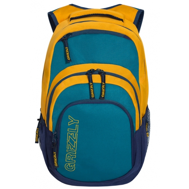 Рюкзак Grizzly RU-704-1 сине бирюзовый